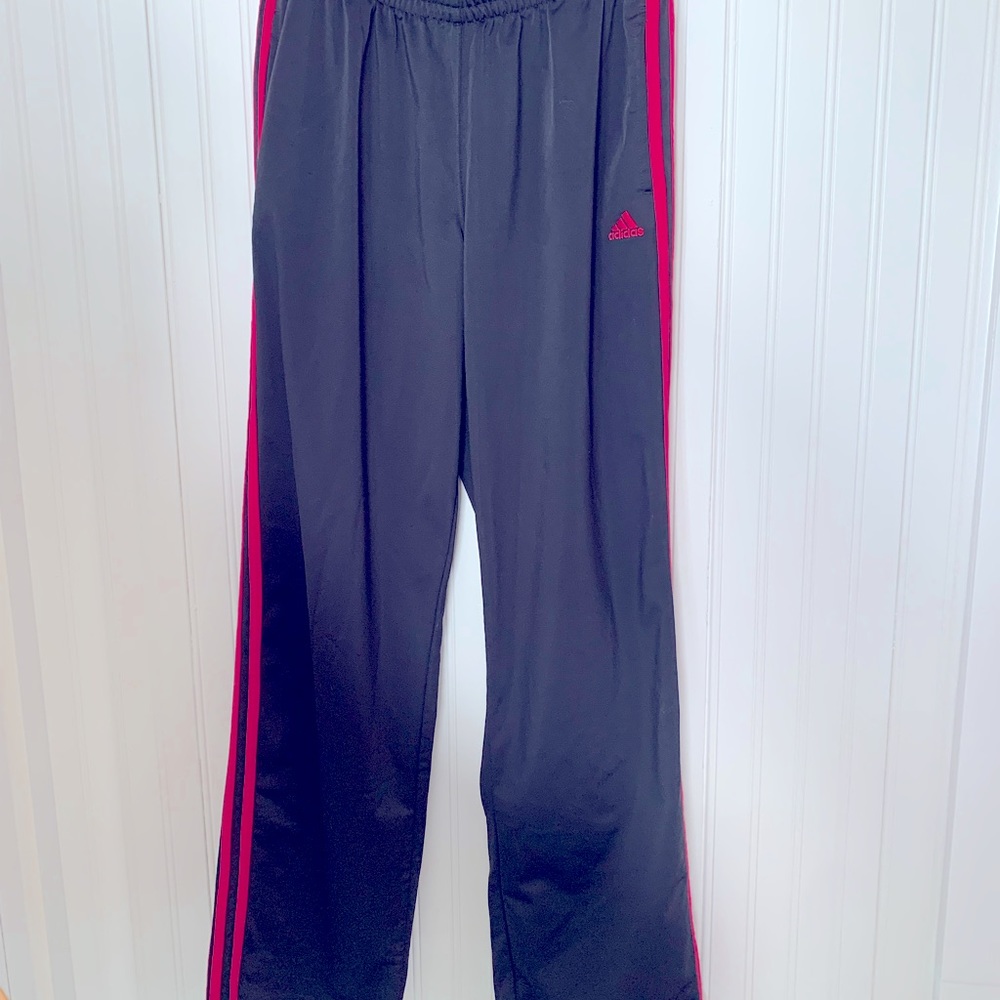 Adidas, athletic pants, used, sz L